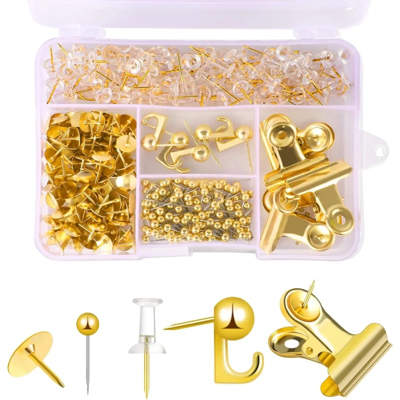 Binder Clip Assorted - 310 adet itme pimleri takım bağlayıcı