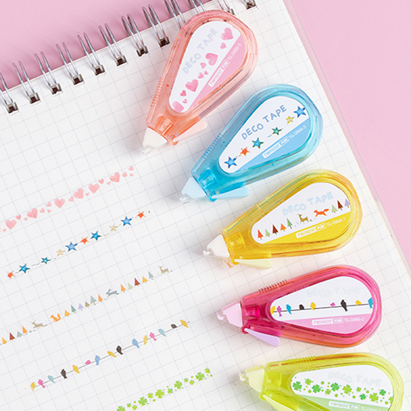 Correction Tape Roller - 1 adet Kawaii 5mm * 5